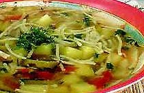 Вкусный грибной суп